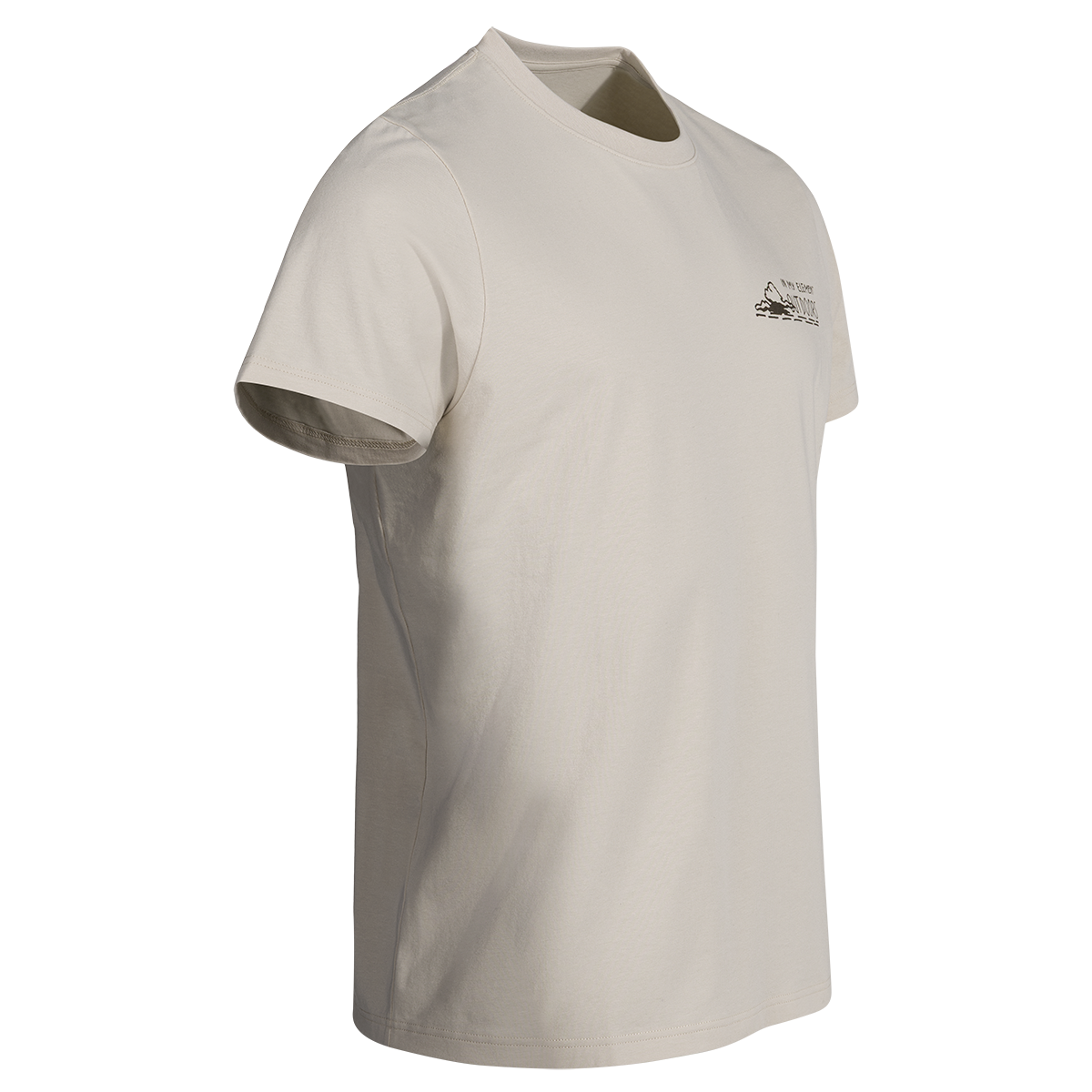 Arbo, t-shirt en coton bio pour homme, coloris Beige Air
