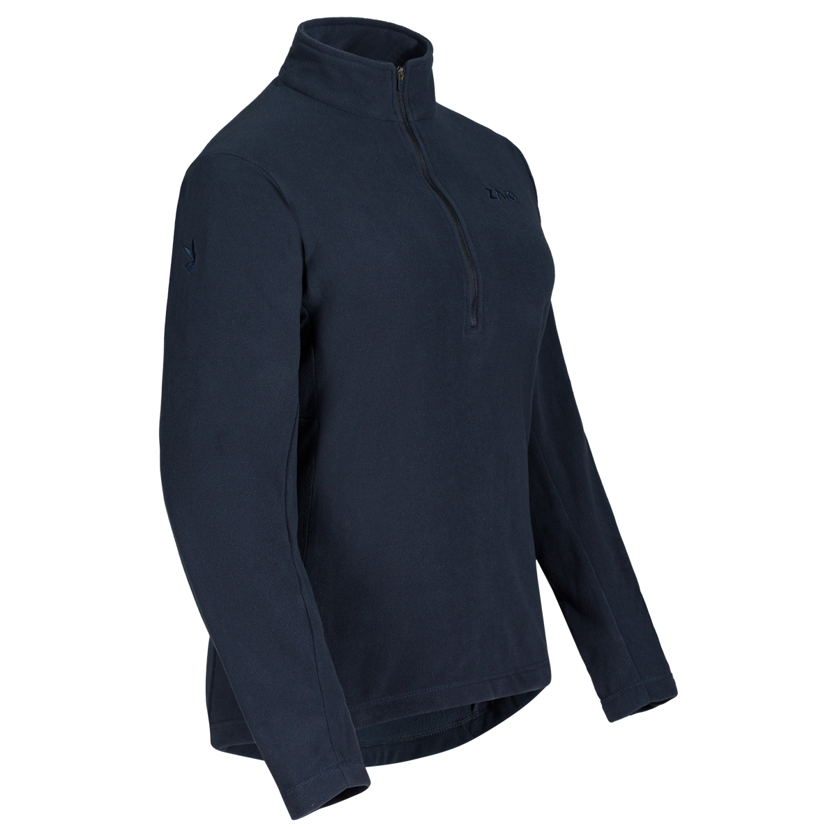 Auro, haut polaire zippé pour femme, coloris Dark Navy