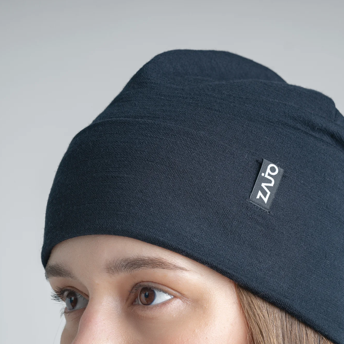 Hejma Merino Slouchy Beanie — Grape Mauve
