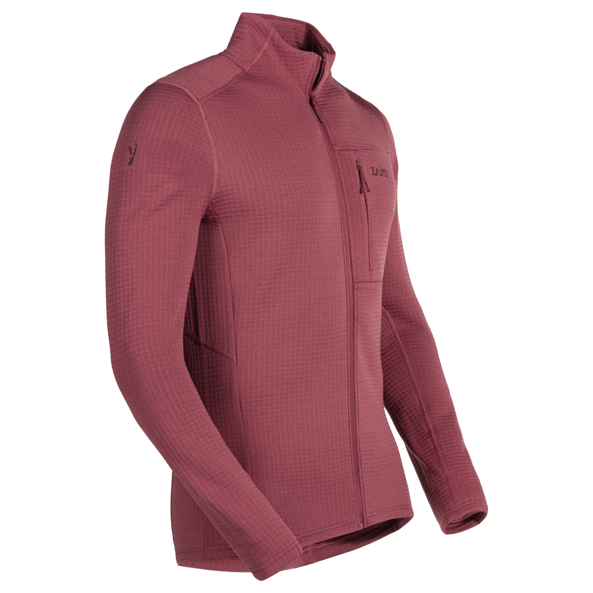 Kovri, veste à mailles en laine mérinos pour homme, coloris Earth Red