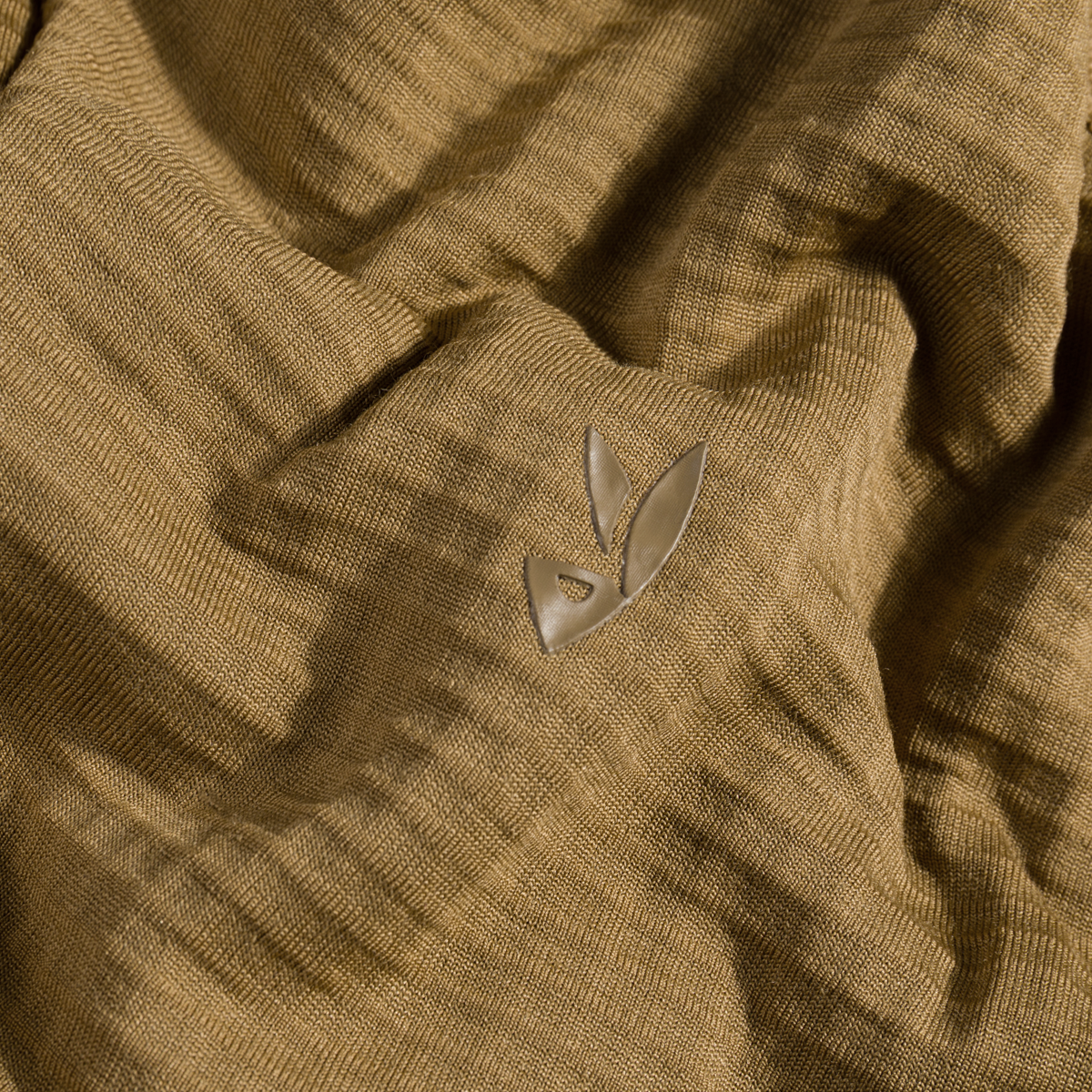 Kovri, veste à mailles en laine mérinos pour homme, coloris Golden Brown