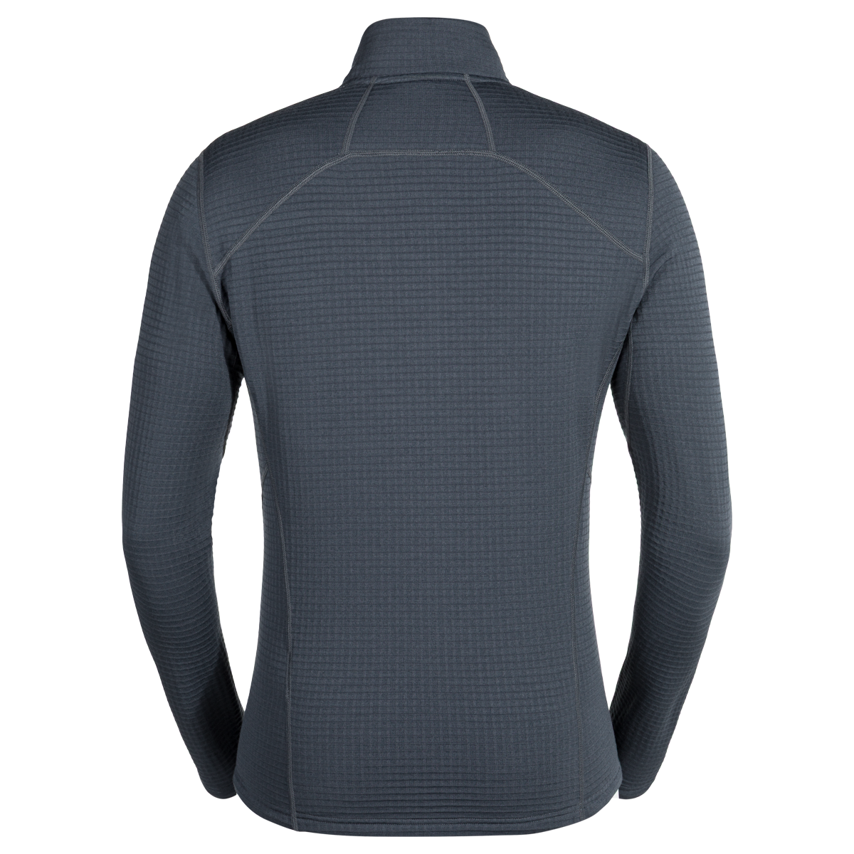 Kovri, veste à mailles en laine mérinos pour homme, coloris Grey Navy
