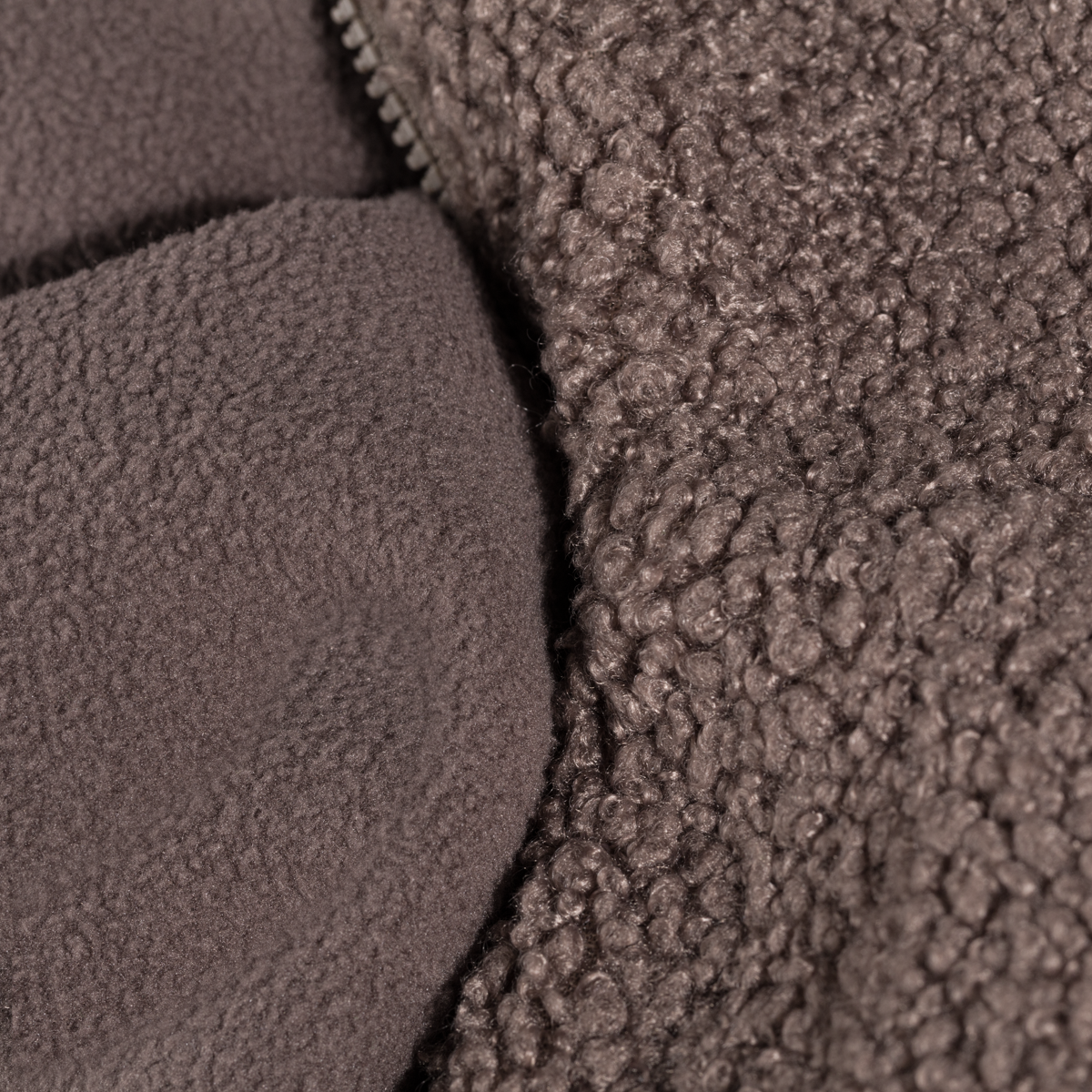 Palpo Women's Pile Fleece Jacket, color Cocoa Brown