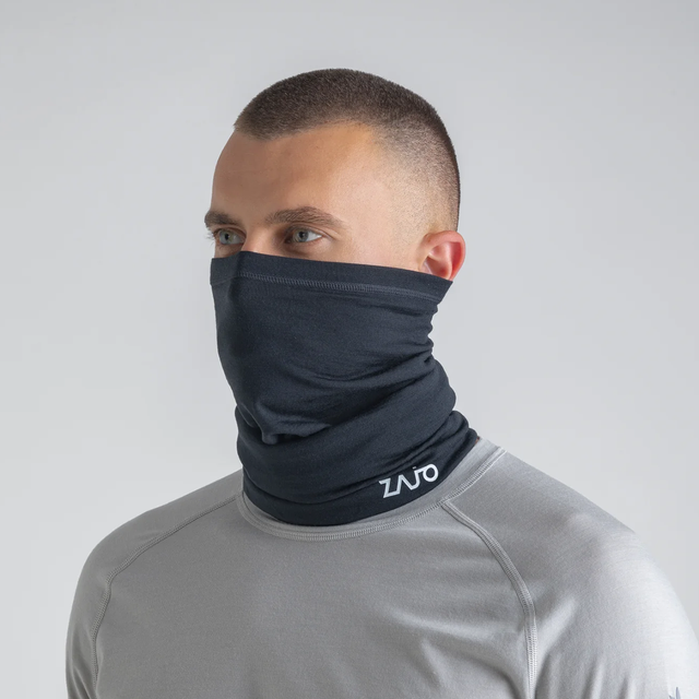 Senti Merino Neckwarmer — Thyme Green