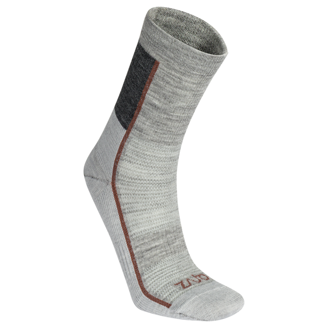 Senti, chaussettes mi-hautes en laine mérinos, coloris Dove Grey