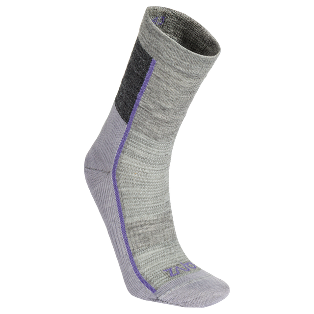 Senti, chaussettes mi-hautes en laine mérinos, coloris Lavender