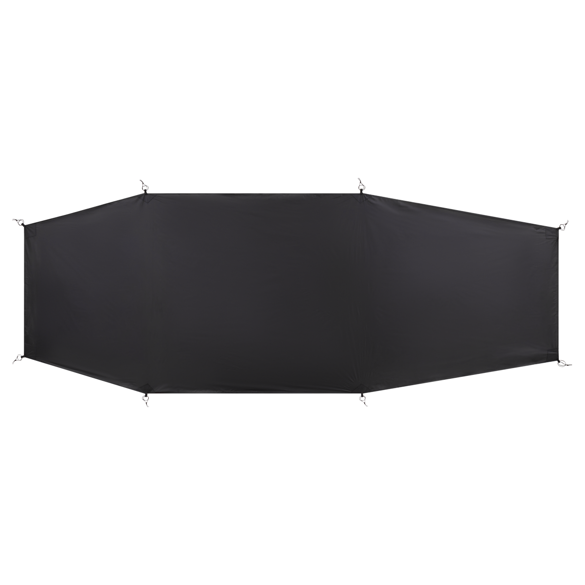 Stelacio, tapis de sol pour tente, coloris Black