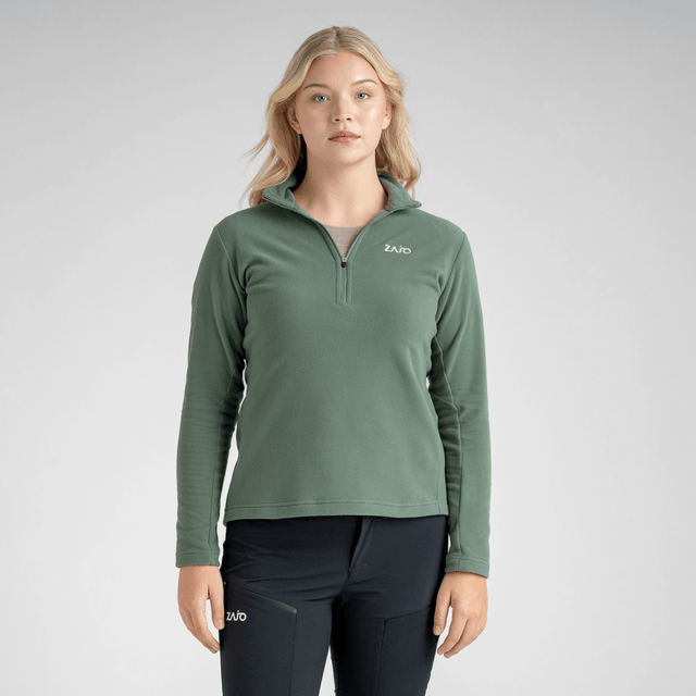 Auro, haut polaire zippé pour femme, coloris Lila Haze