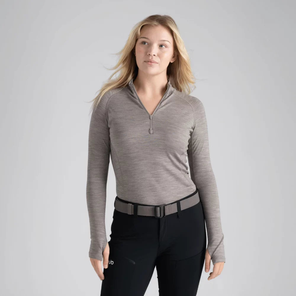 Hejma Women's Merino Zip Top