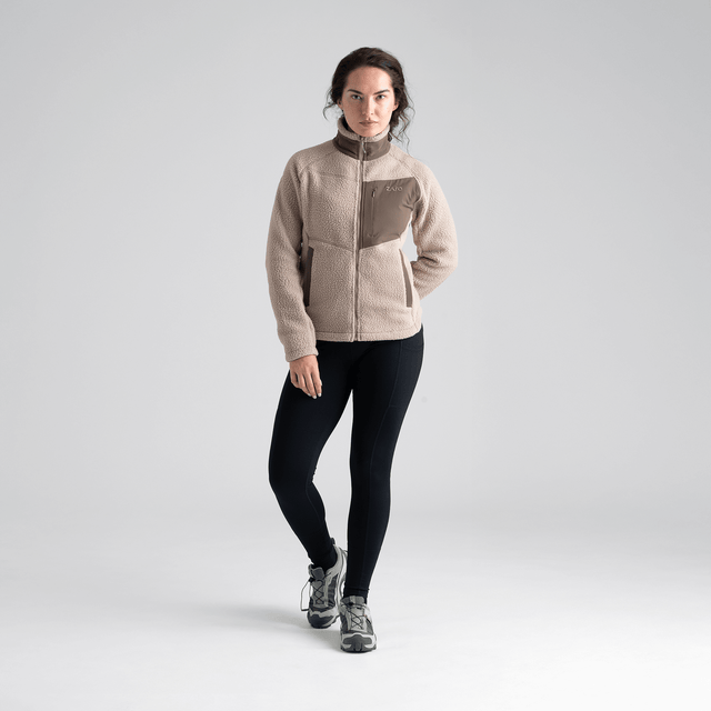 Palpo, veste polaire pour femme, coloris Cocoa Brown