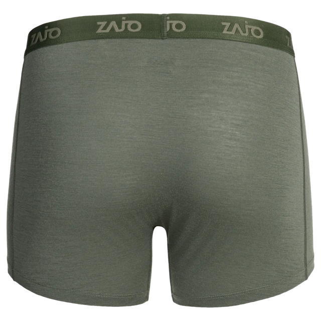 Senti Men's Merino Boxer Briefs — Thyme Green