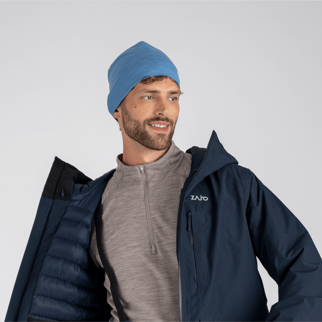 Senti, bonnet en laine mérinos, coloris Amber Gold