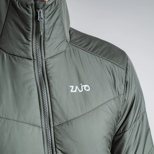Spiro Men's Insulated Hybrid Jacket — Blue