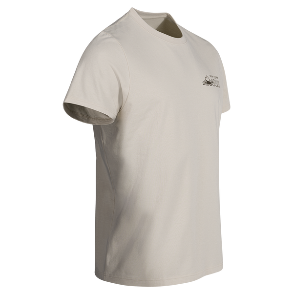 Arbo, t-shirt en coton bio pour homme, coloris Beige Air