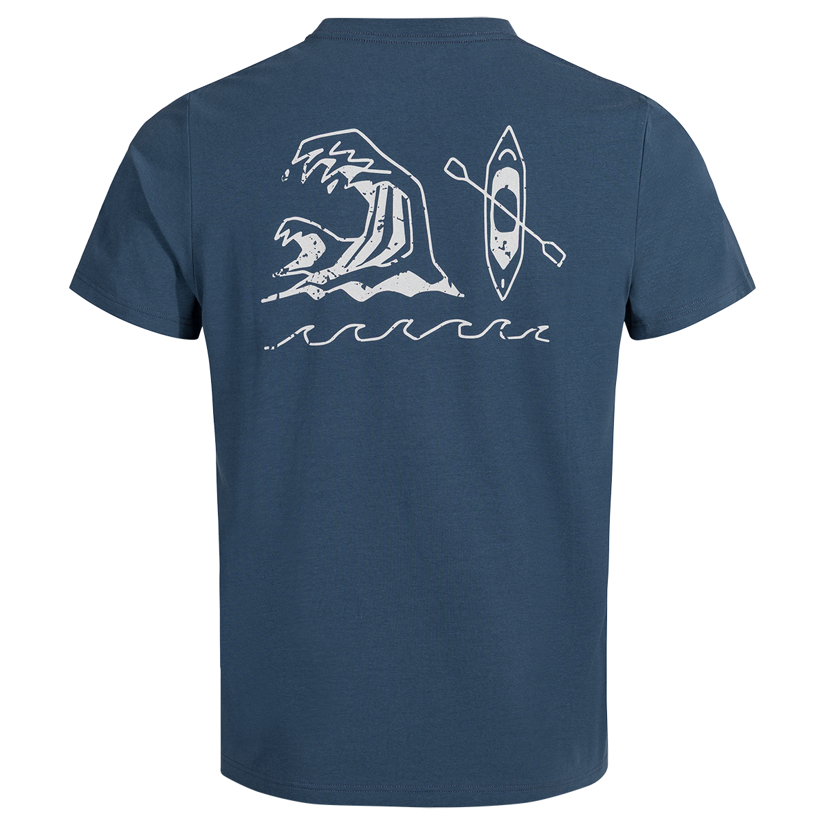 Arbo Men's Organic Cotton T-shirt, color Navy Water
