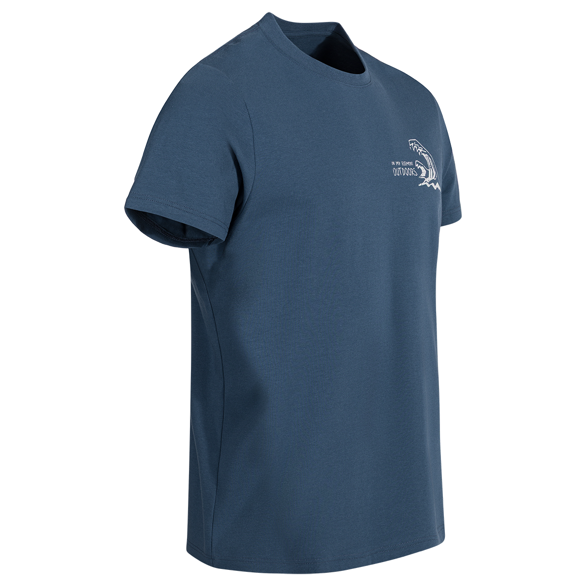 Arbo Men's Organic Cotton T-shirt, color Navy Water