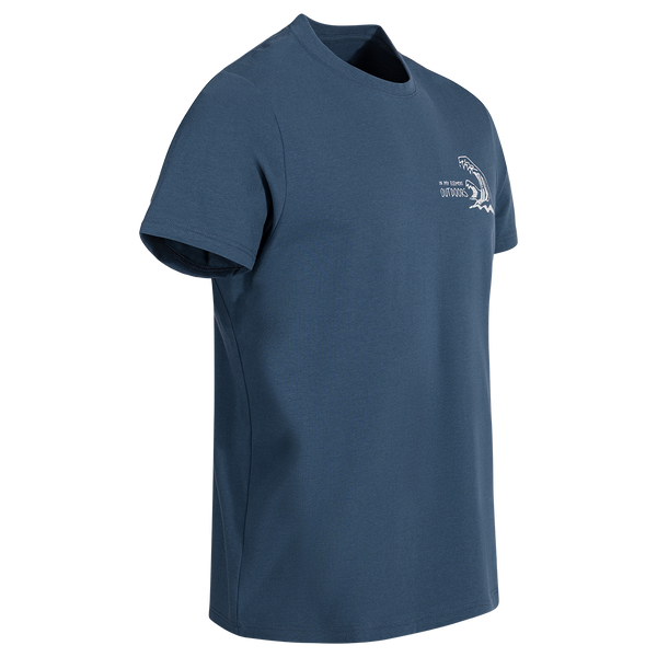 Arbo Men's Organic Cotton T-shirt, color Navy Water