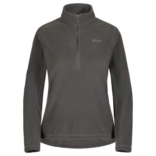 Auro, haut polaire zippé pour femme, coloris Black Olive
