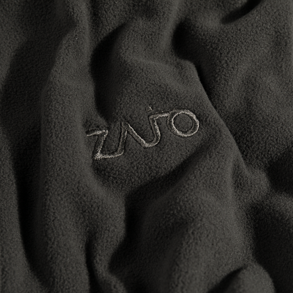 Auro, haut polaire zippé pour femme, coloris Black Olive
