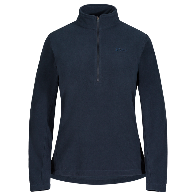 Auro, haut polaire zippé pour femme, coloris Dark Navy