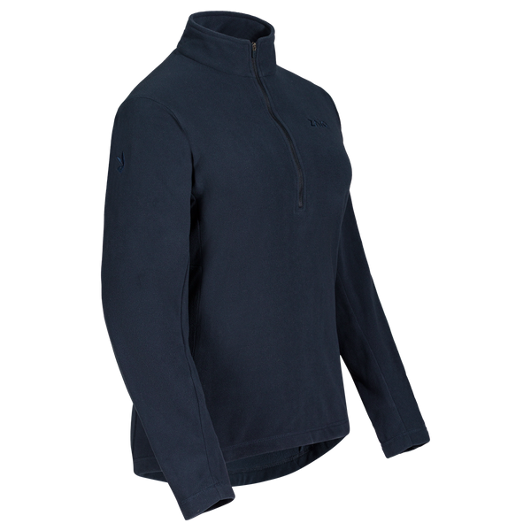 Auro, haut polaire zippé pour femme, coloris Dark Navy