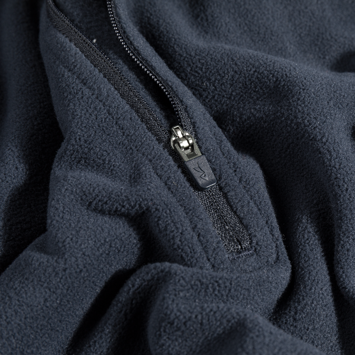 Auro, haut polaire zippé pour femme, coloris Dark Navy