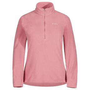 Auro, haut polaire zippé pour femme, coloris Tea Rose