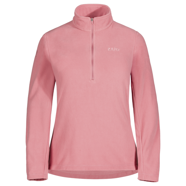 Auro, haut polaire zippé pour femme, coloris Tea Rose
