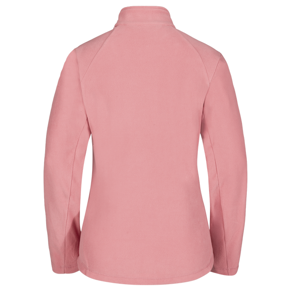 Auro, haut polaire zippé pour femme, coloris Tea Rose