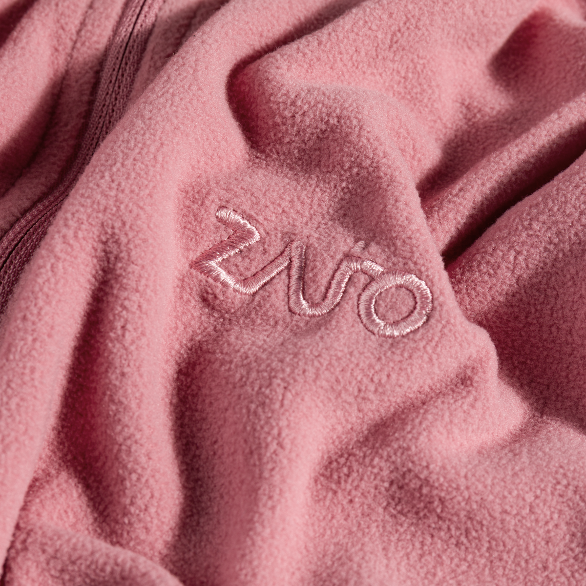 Auro, haut polaire zippé pour femme, coloris Tea Rose