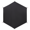 Domo Light, tapis de sol pour tente, coloris Black