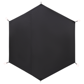 Domo Light, tapis de sol pour tente, coloris Black