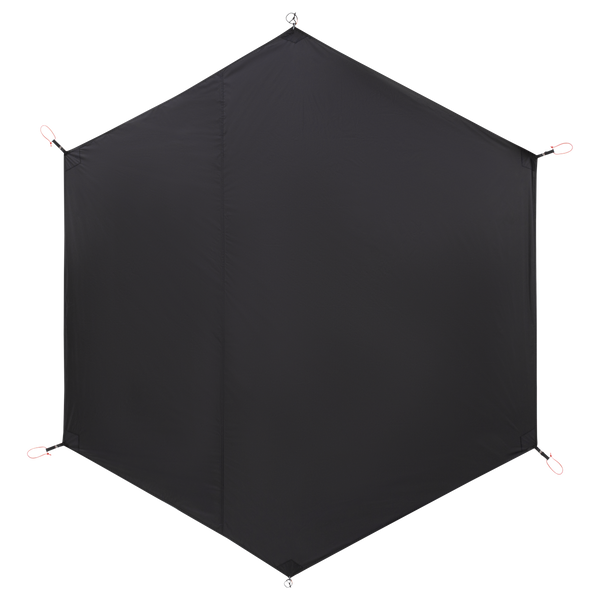Domo Light, tapis de sol pour tente, coloris Black