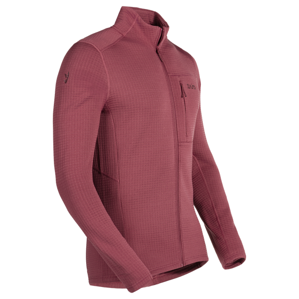 Kovri, veste à mailles en laine mérinos pour homme, coloris Earth Red