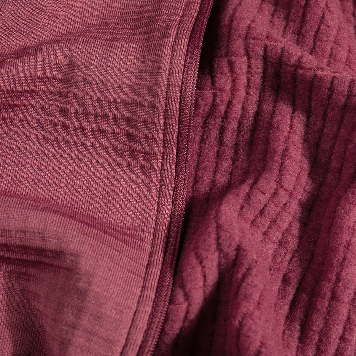 Kovri, veste à mailles en laine mérinos pour homme, coloris Earth Red