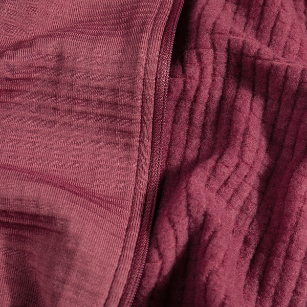 Kovri, veste à mailles en laine mérinos pour homme, coloris Earth Red