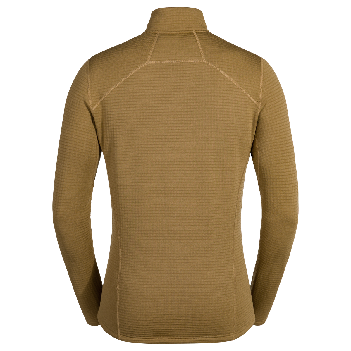 Kovri, veste à mailles en laine mérinos pour homme, coloris Golden Brown
