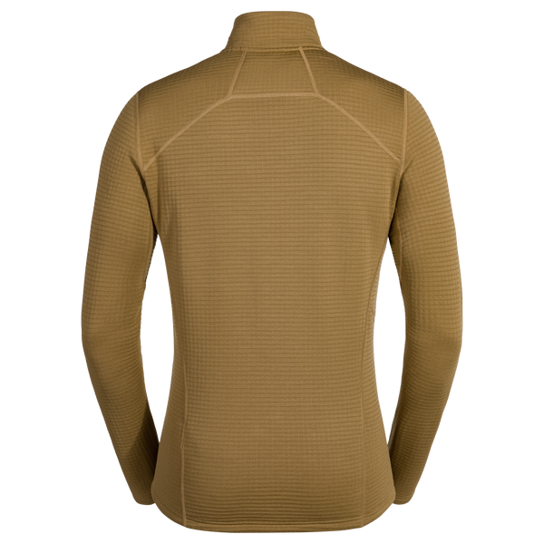 Kovri, veste à mailles en laine mérinos pour homme, coloris Golden Brown