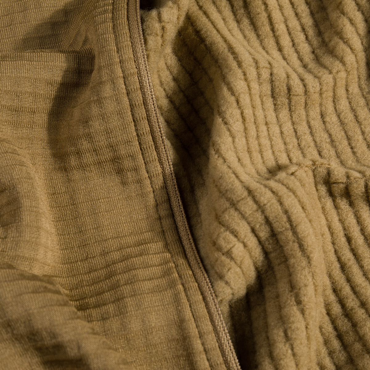 Kovri, veste à mailles en laine mérinos pour homme, coloris Golden Brown
