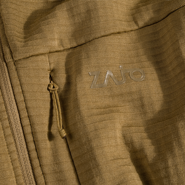 Kovri, veste à mailles en laine mérinos pour homme, coloris Golden Brown