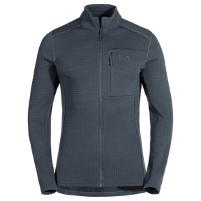 Kovri, veste à mailles en laine mérinos pour homme, coloris Grey Navy