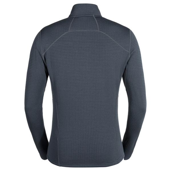 Kovri, veste à mailles en laine mérinos pour homme, coloris Grey Navy