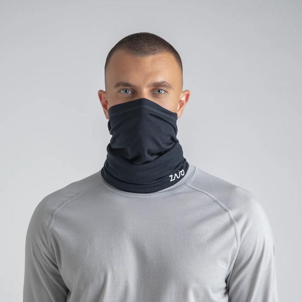 Senti Merino Neckwarmer — Purple