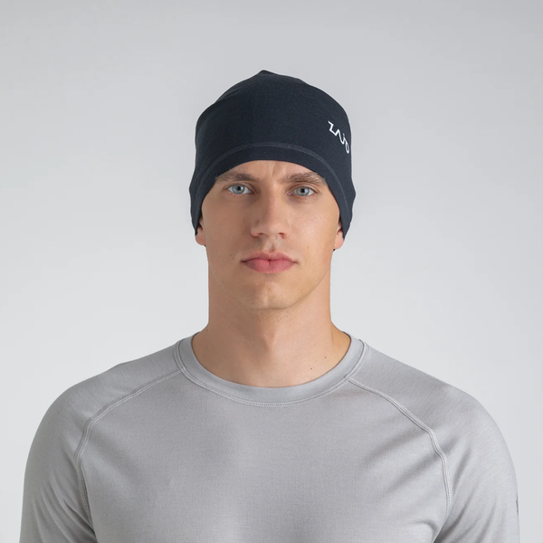 Senti Merino Neckwarmer — Decadent Red