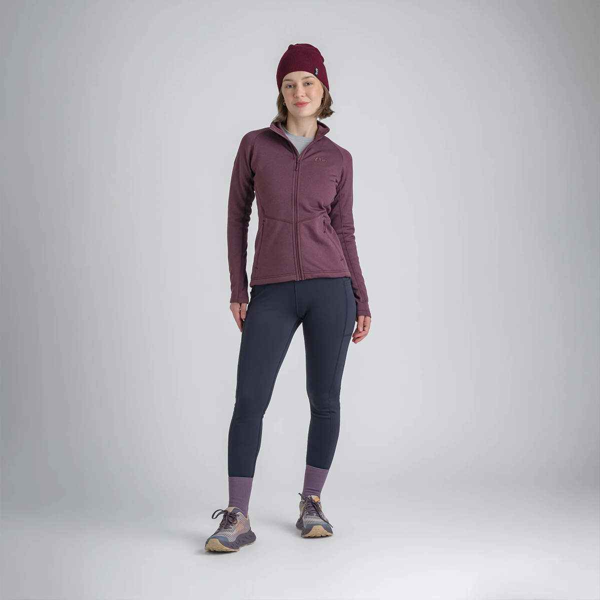 Signo Merino Beanie — Decadent Red