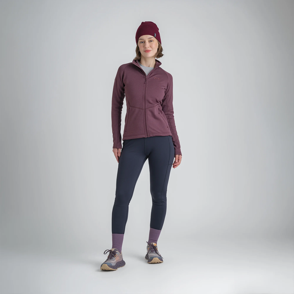 Signo Merino Beanie — Decadent Red