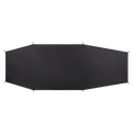 Stelacio, tapis de sol pour tente, coloris Black