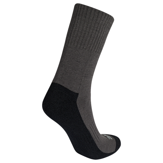 Termo, chaussettes en laine mérinos pour enfant, coloris Off Black