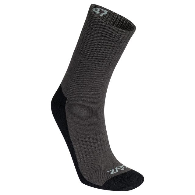 Termo, chaussettes en laine mérinos, coloris Off Black