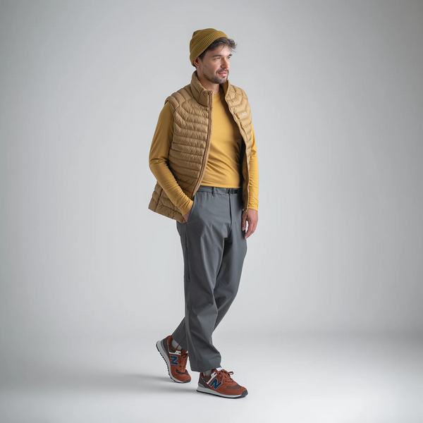 Triki Merino Beanie — Golden Brown